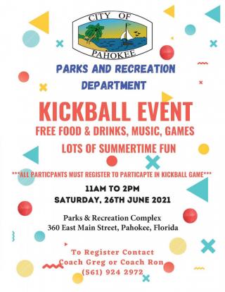 Parks & Recreation Kickball Event