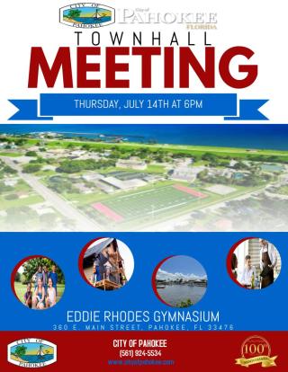 Townhall Meeting Flyer 