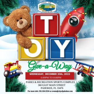 Toy Give-a-way