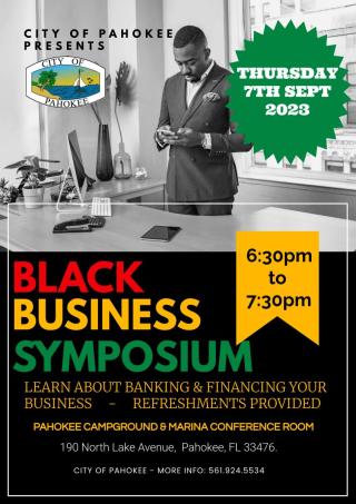 Black Business Symposium Flyer 