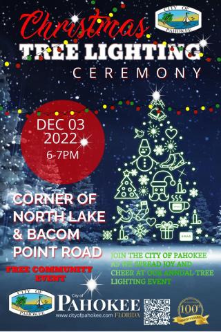 City of Pahokee Christmas Tree Lighting Ceremony