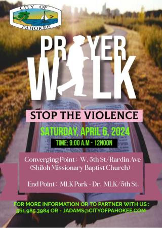 Prayer Walk 2024