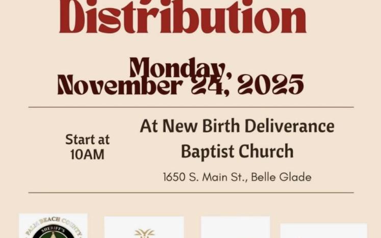 TURKEY/GIFT CARD DISTRIBUTION FLYER