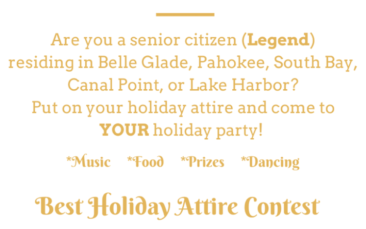 Senior Legends Holiday Party