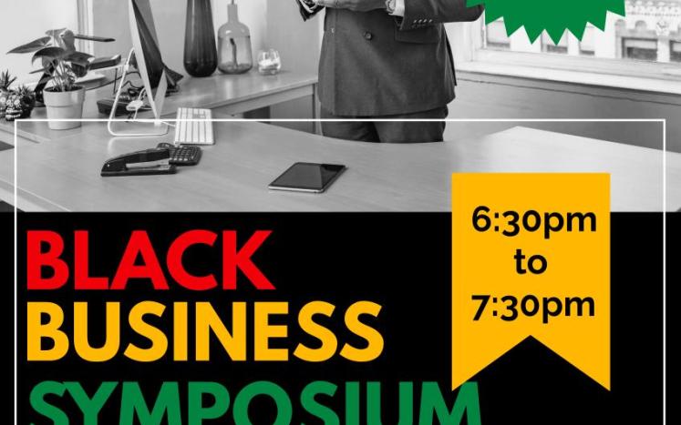 Black Business Symposium Flyer 
