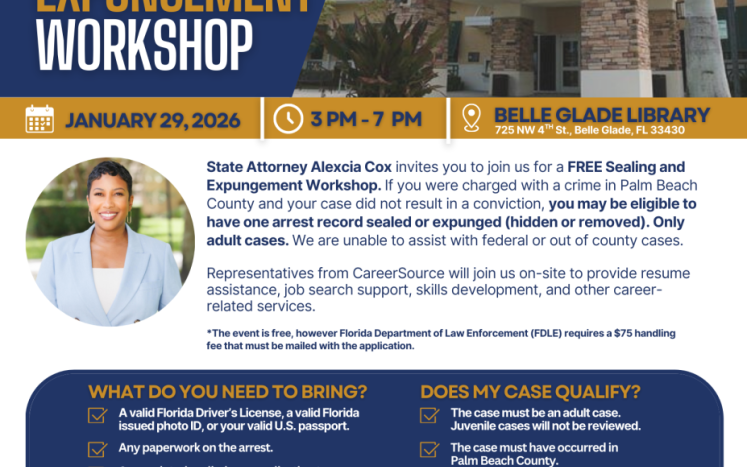 Expungement Flyer English