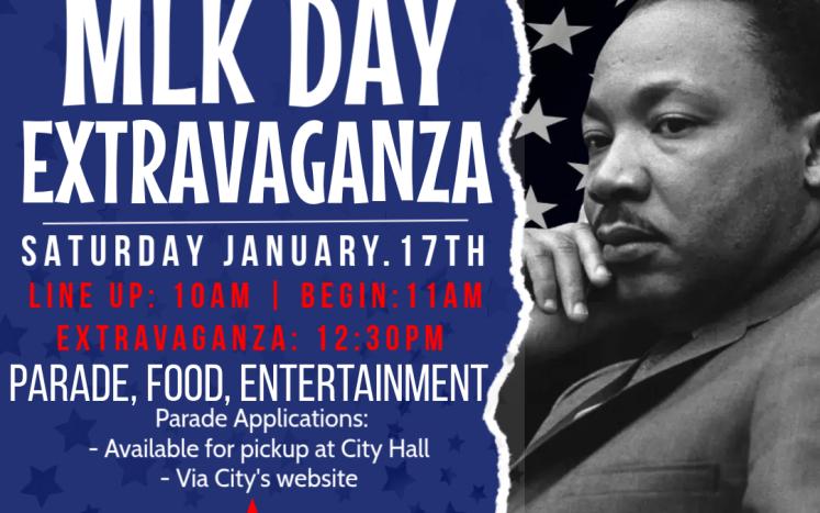 MLK Parade and Extravaganza Flyer