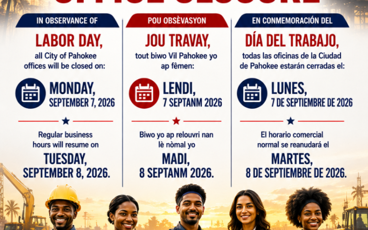 Offices Closed Labor Day 2026 Flyer