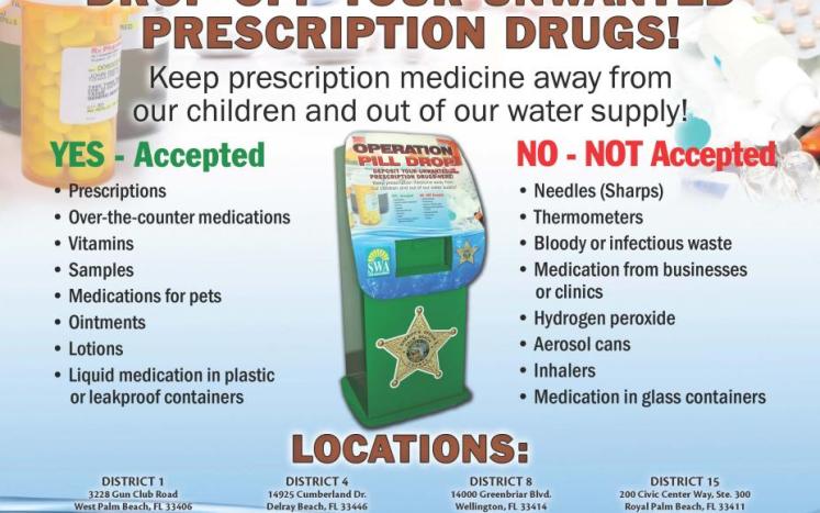 Operation Pill Drop Flyer